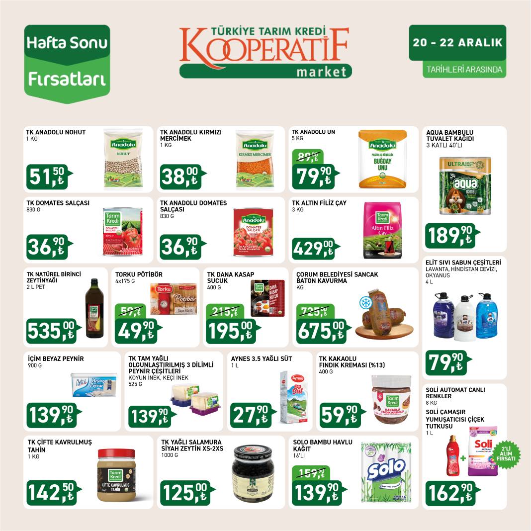 Tarım Kredi Market’lerde Dev Kampanya! 500 TL Kazanma Fırsatı! 2