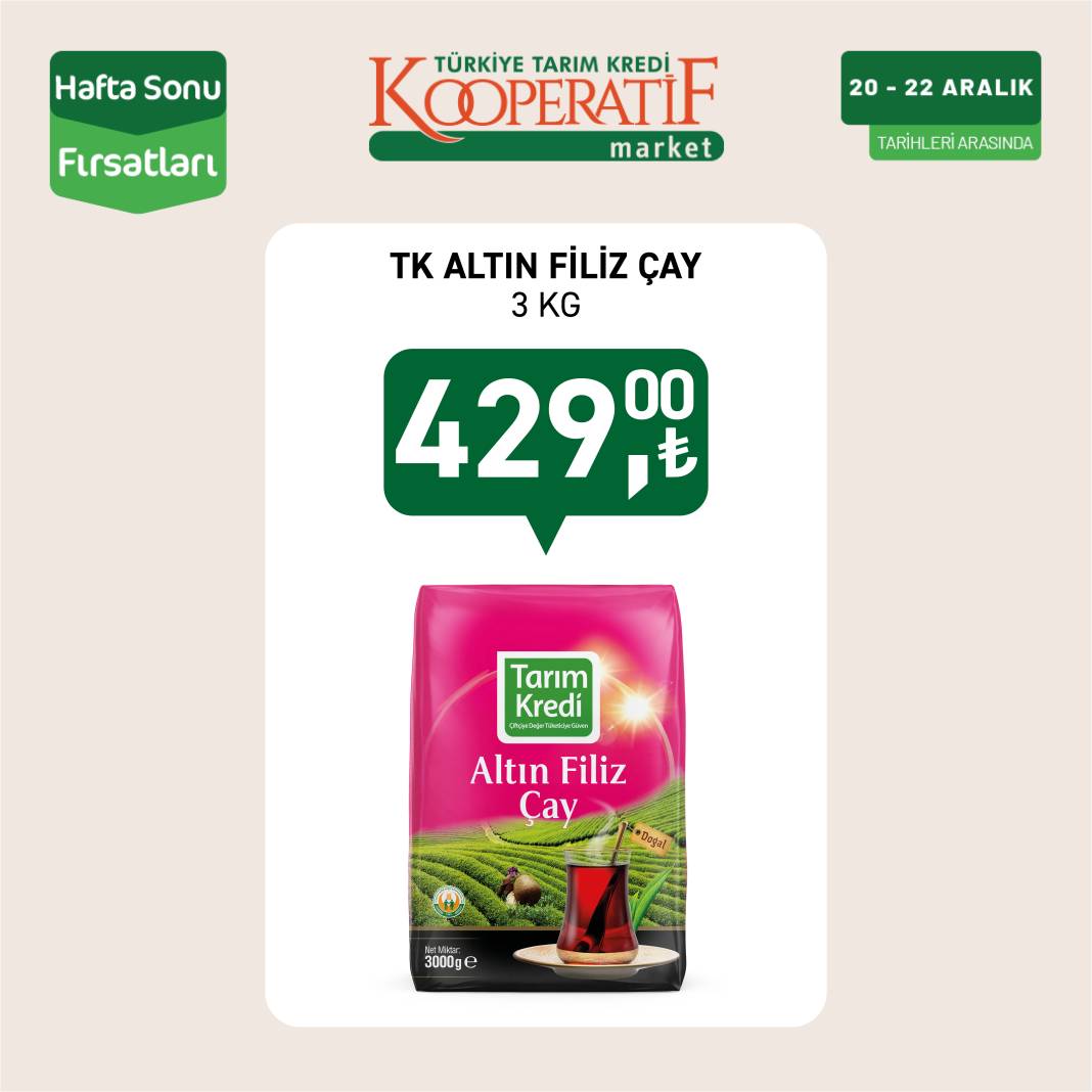 Tarım Kredi Market’lerde Dev Kampanya! 500 TL Kazanma Fırsatı! 4