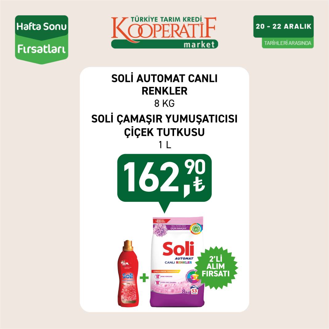 Tarım Kredi Market’lerde Dev Kampanya! 500 TL Kazanma Fırsatı! 9