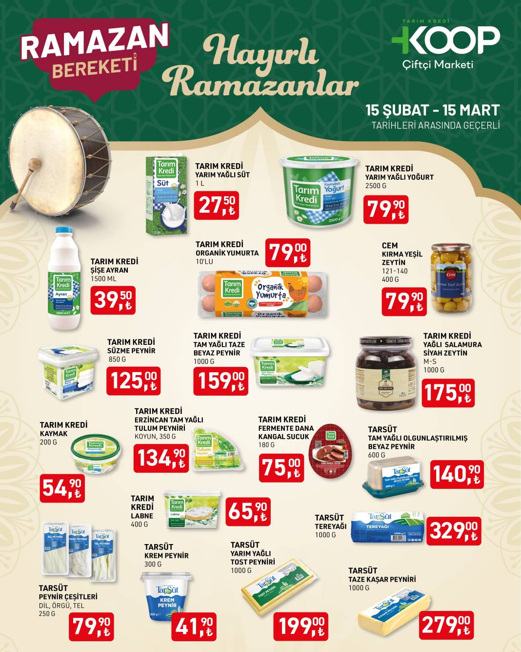 Ramazan Bereketi Tarım Kredi Market'lerde Çoğalıyor! İndirimli Ürünler Listede... 2