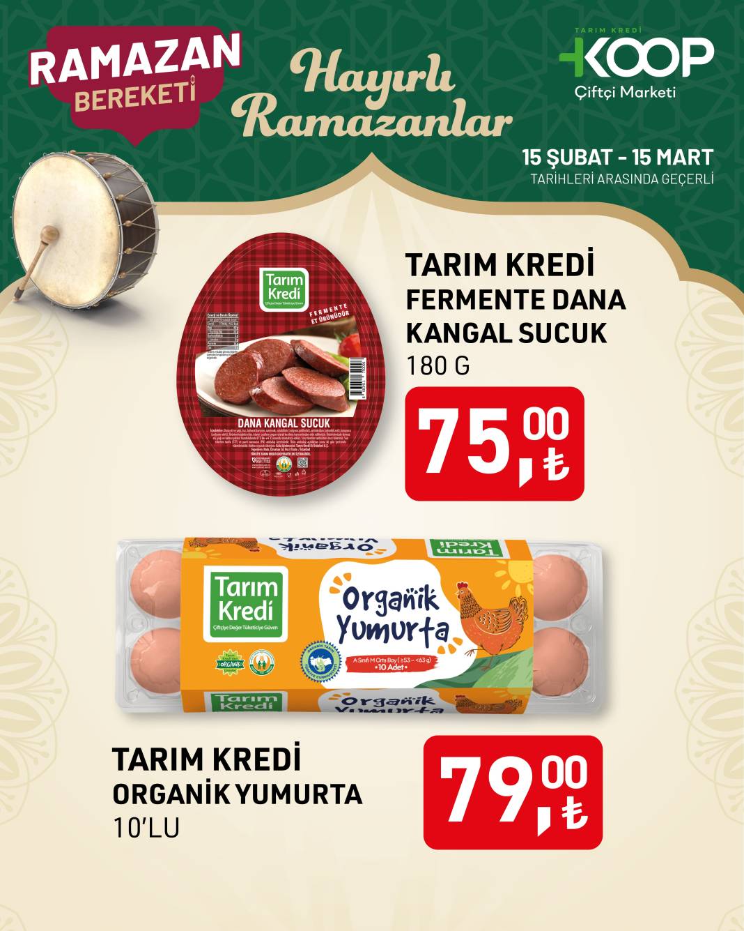 Ramazan Bereketi Tarım Kredi Market'lerde Çoğalıyor! İndirimli Ürünler Listede... 9