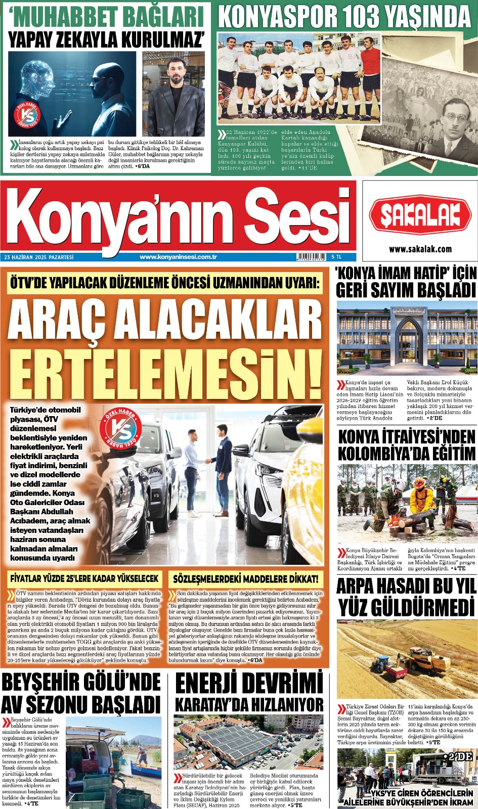 1. Sayfa