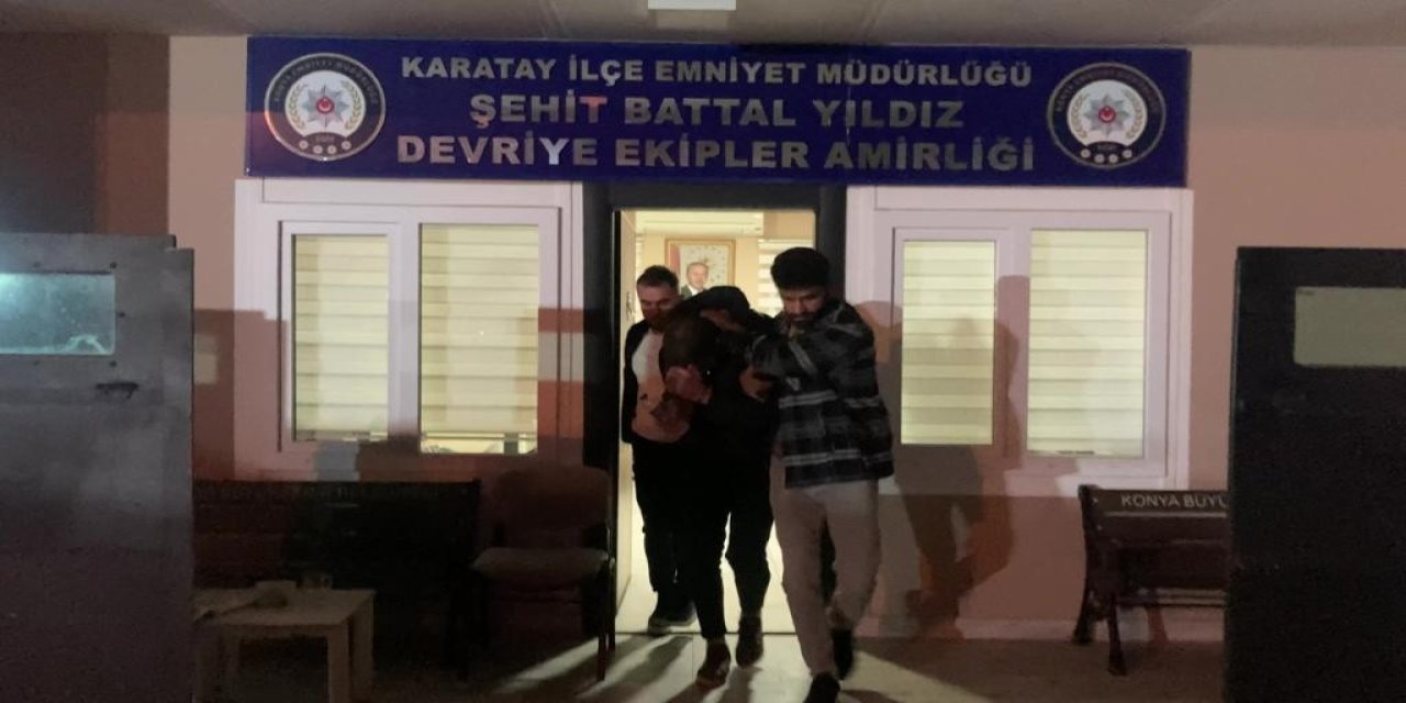 Konya'da telefon çalan şüpheli yakalandı