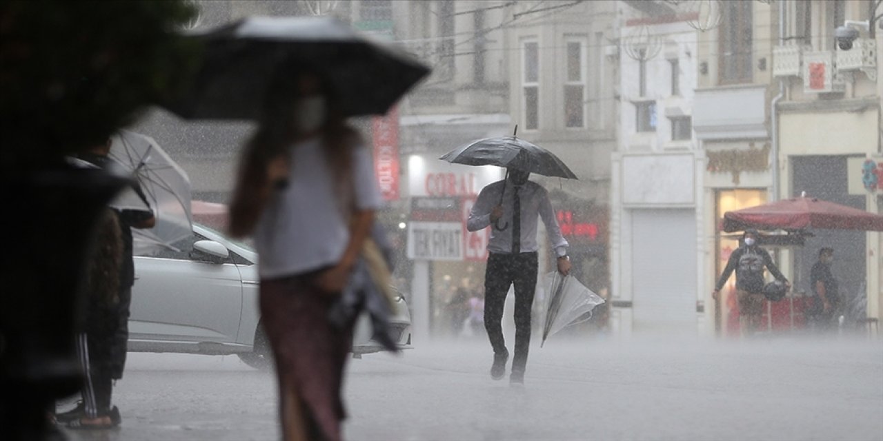 Meteorolojiden  kuvvetli yağış ve fırtına uyarısı