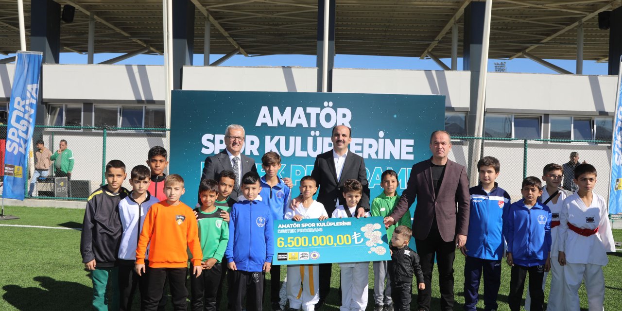 Konya Büyükşehir'den Amatör Spor Kulüplerine 6.5 Milyon Liralık Destek