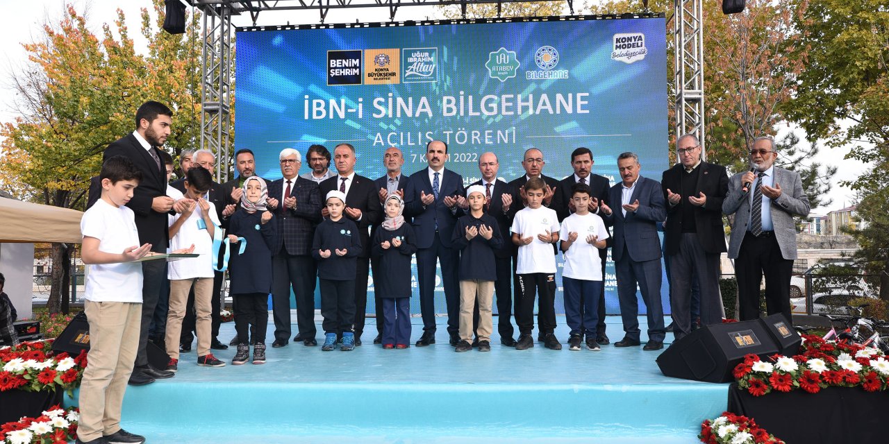 Konya Büyükşehir Belediyesi İbn-i Sina Bilgehanesi Açıldı