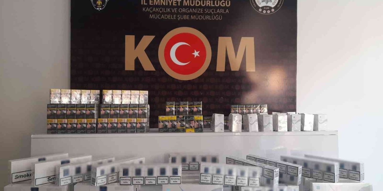 Konya’da kaçak sigara operasyonu... 150 Paket Sigara Ele Geçirildi!