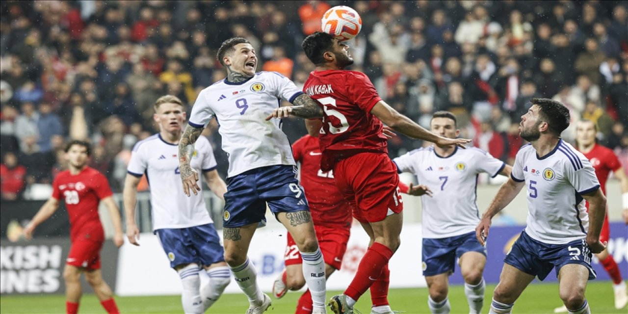 A Milli Futbol Takımı hazırlık maçında İskoçya'yı konuk ediyor