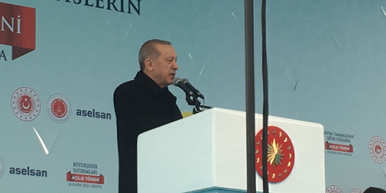 Cumhurbaşkanı Recep Tayyip Erdoğan Konya’da