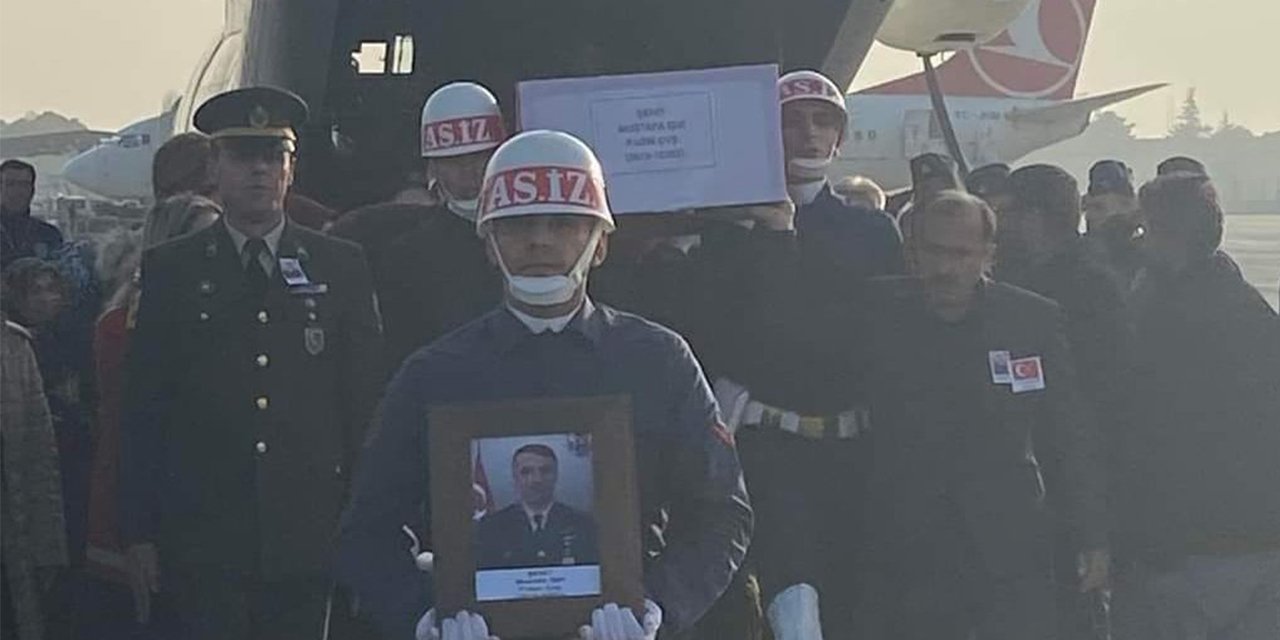 Şehit Mustafa Işık'ın cenazesi Konya'ya getirildi