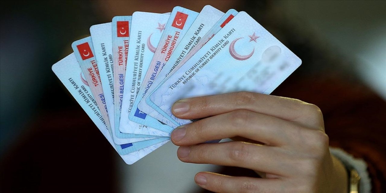 Türkiye nüfusunun yaklaşık yüzde 85'i çipli kimlik kartına geçti