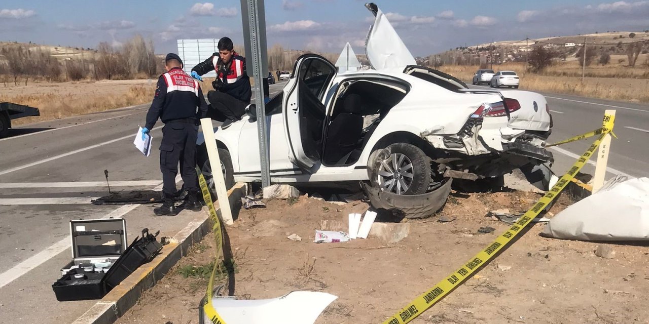 Konya’da kaza! Otomobille kamyonet çarpıştı: 1 ölü, 4 yaralı