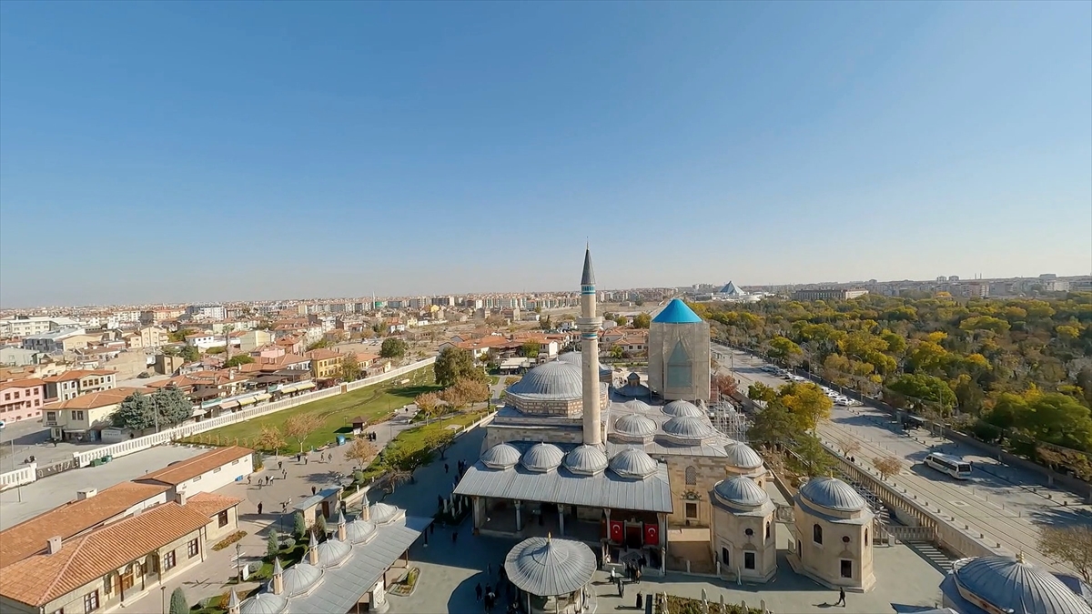 Mevlana Müzesi`nden daha önce görülmemiş eşsiz görüntüler