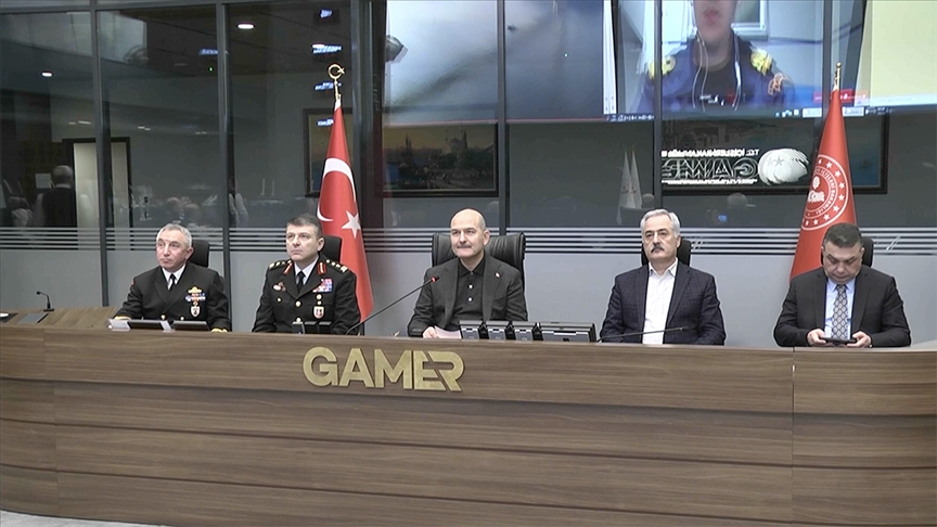 Bakan Soylu GAMER'den takip etti! 7/24 devam ediyor