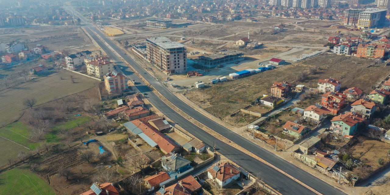 Konya'da yapımı devam eden o cadde önemli ulaşım akslarından biri olacak