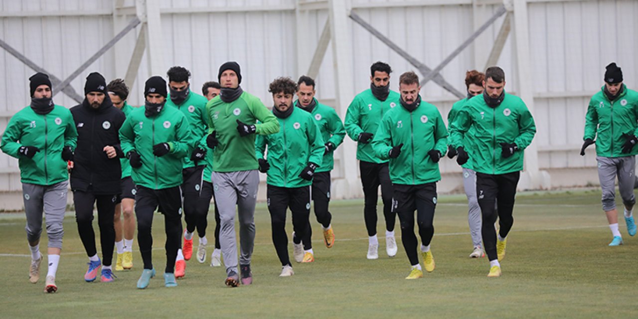 Konyaspor'da Beşiktaş mesaisi sürüyor