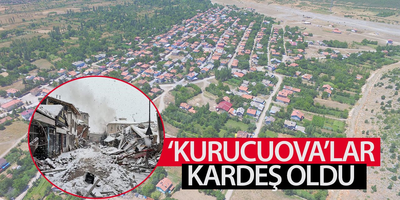 Beyşehir Kurucuova Mahallesi Doğanşehir Kurucuova Mahallesini kardeş köy ilan etti