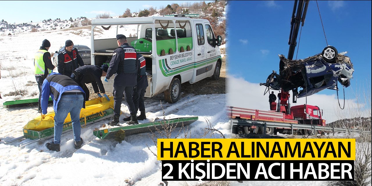 Ailelerinin haber alamadığı 2 kişinin trafik kazasında öldüğü ortaya çıktı