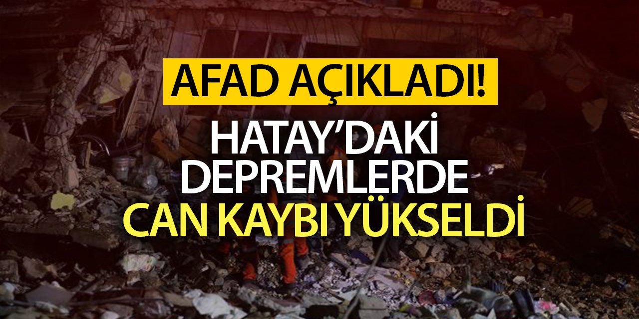 AFAD: 6 kişi hayatını kaybetti, 90 artçı sarsıntı meydana geldi