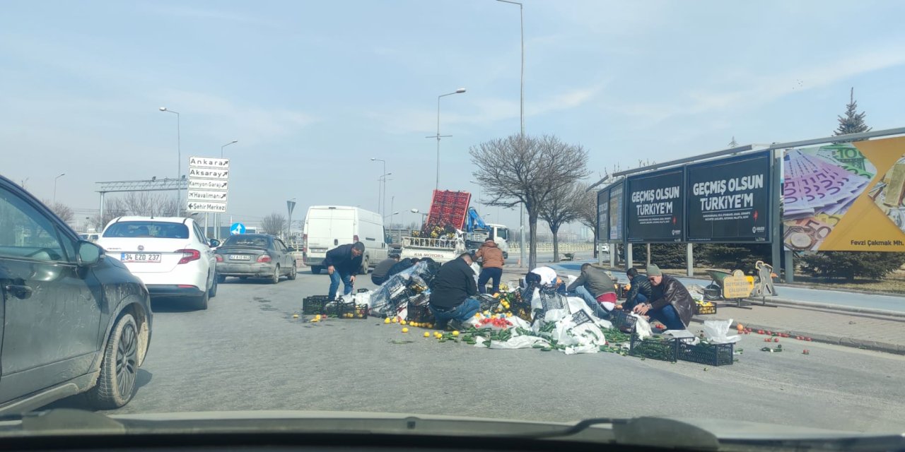 Konya'da yürek ısıtan görüntüler