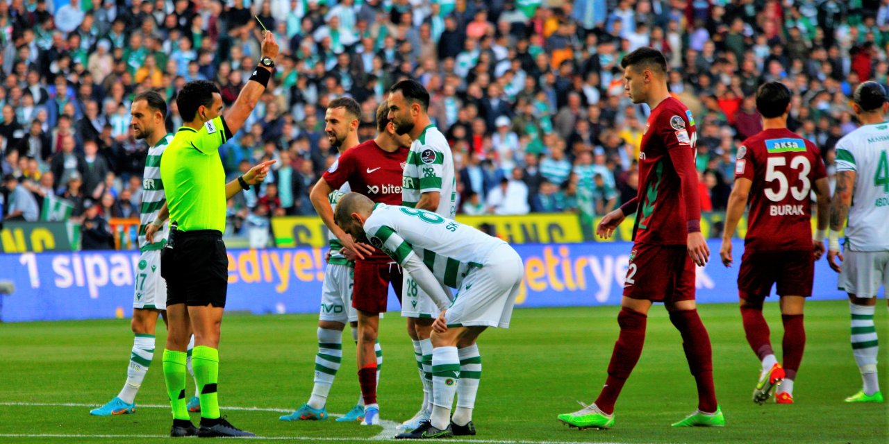 Hakem Erkan Özdamar, 5. Konyaspor maçında