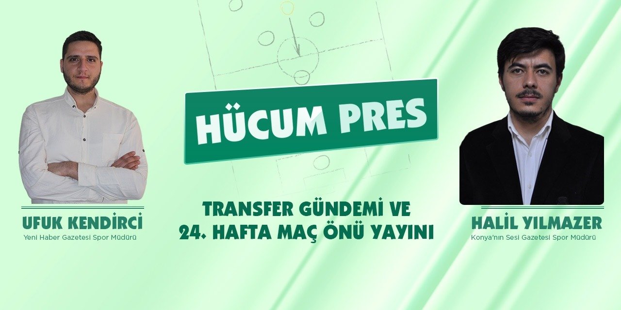 Konyaspor ve Süper Lig Hücum Pres'te konuşulacak