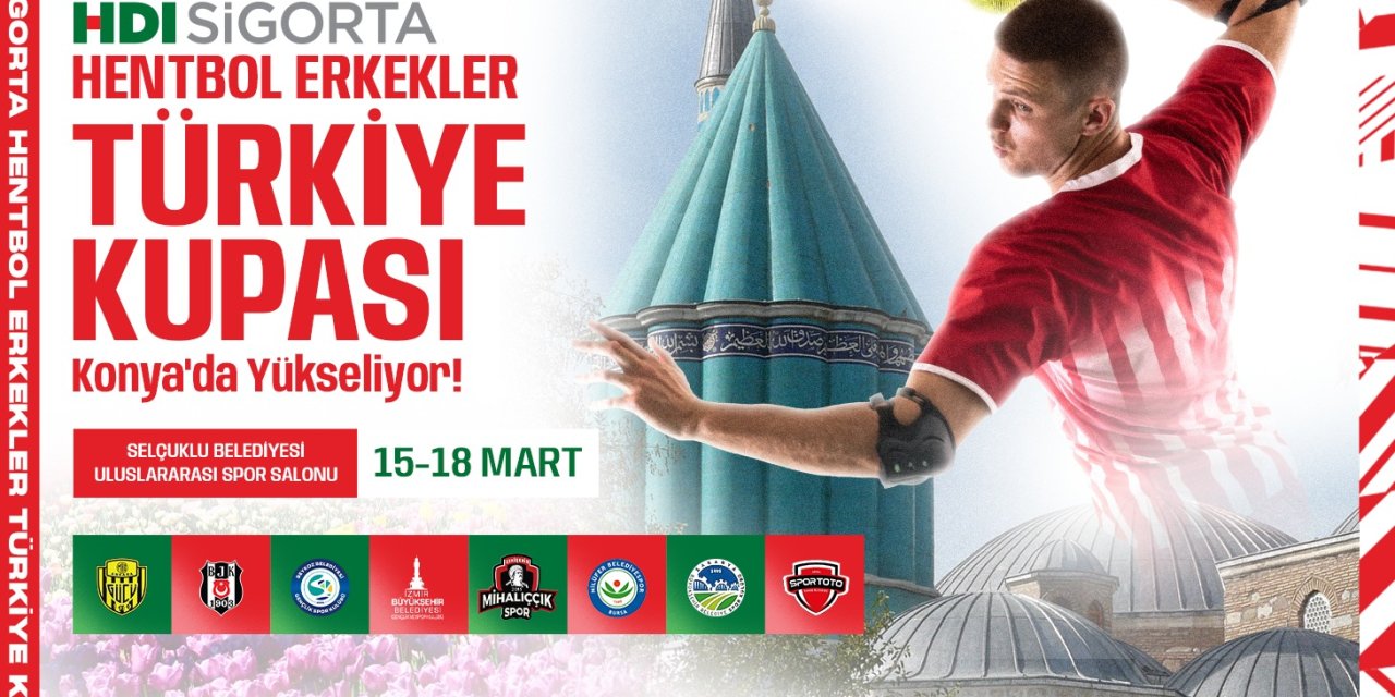 Türkiye Kupası'nda Sekizli Final heyecanı Konya’da başlıyor