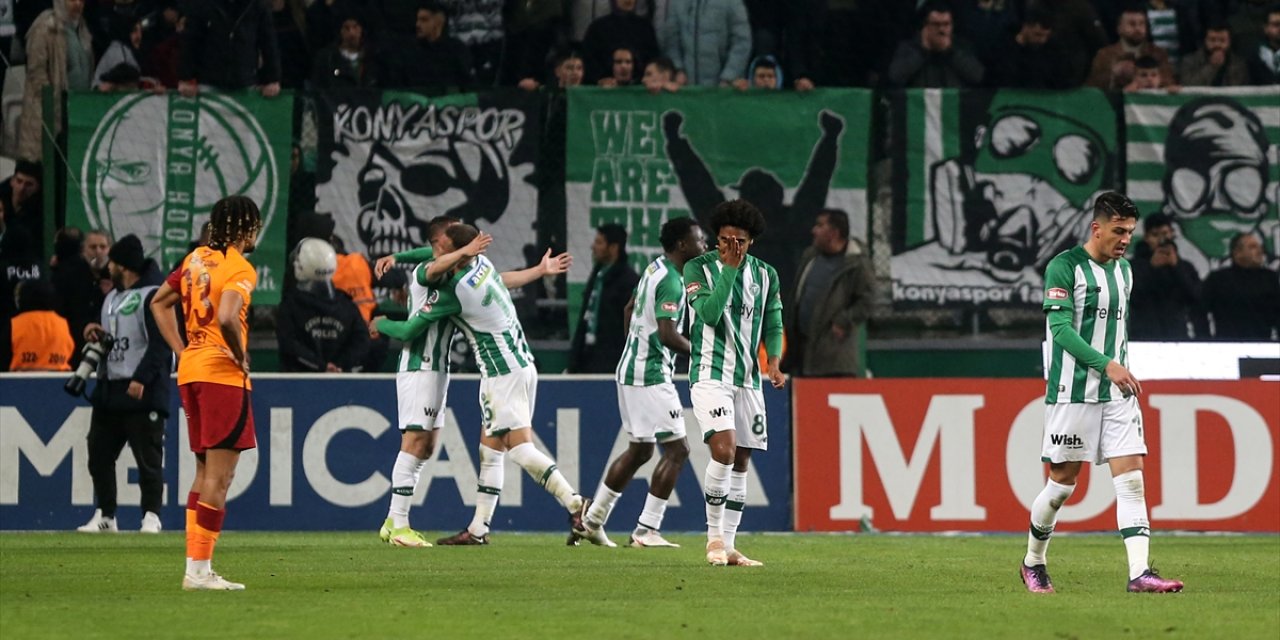 Konyaspor , Galatasaray'ın tarihi serisine son verdi!