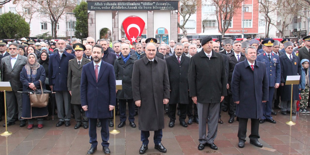 Konya’da şehitler anıldı