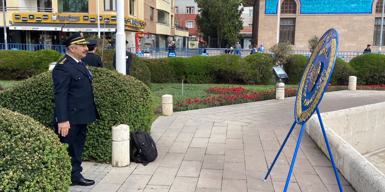 Konya’da Polis Teşkilatı'nın kuruluş yıldönümü kutlandı