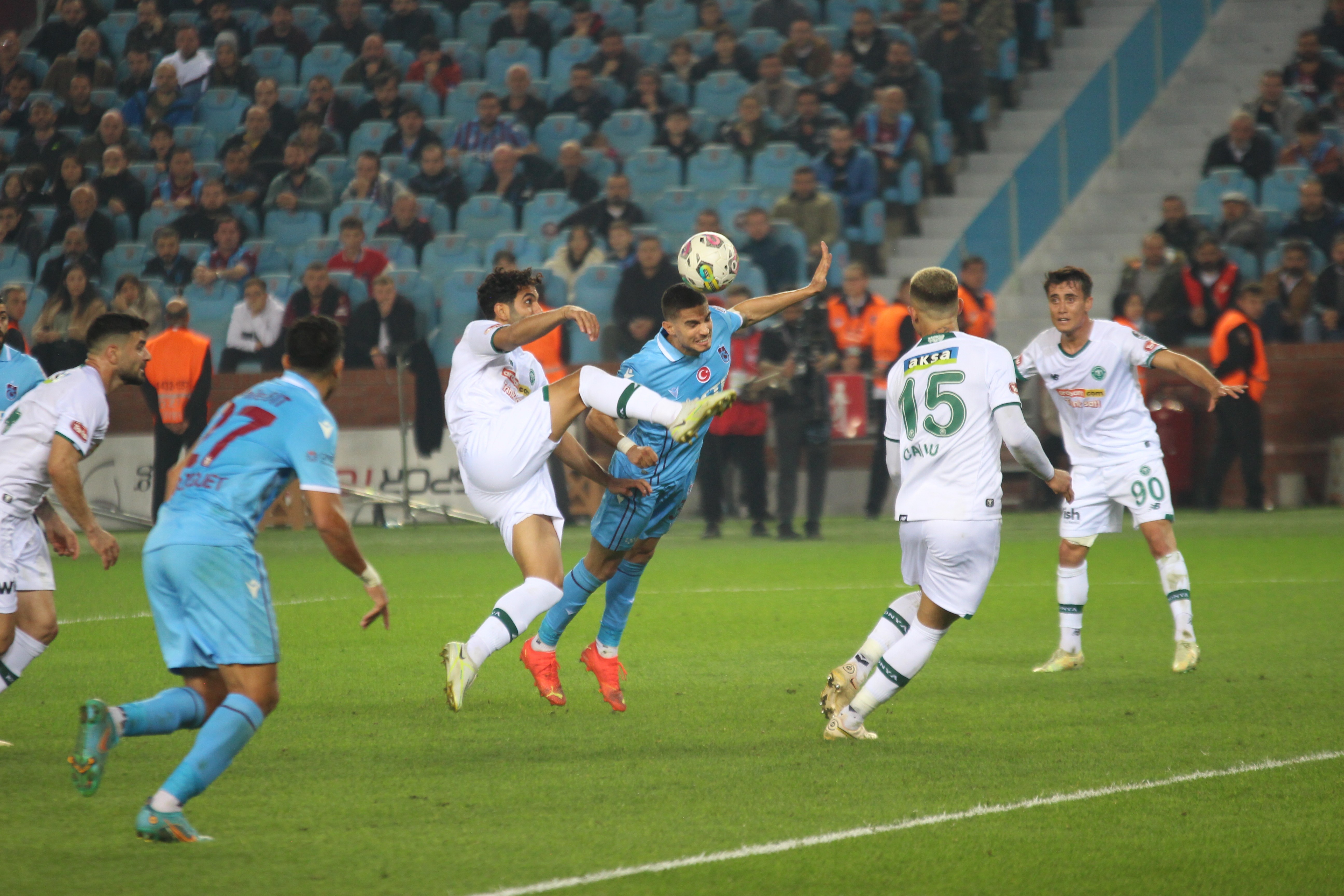 Konyaspor-Trabzonspor rekabetinde rakamlar!