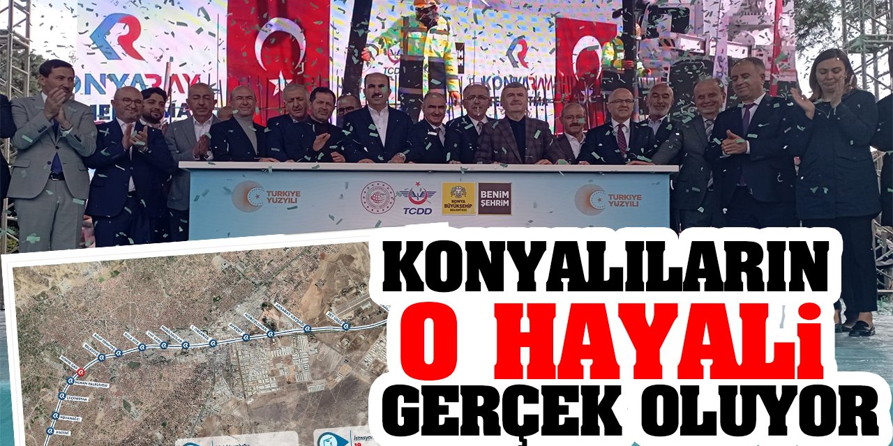 Konyalıların beklediği o proje hayata geçiyor! İşte tüm detaylar...