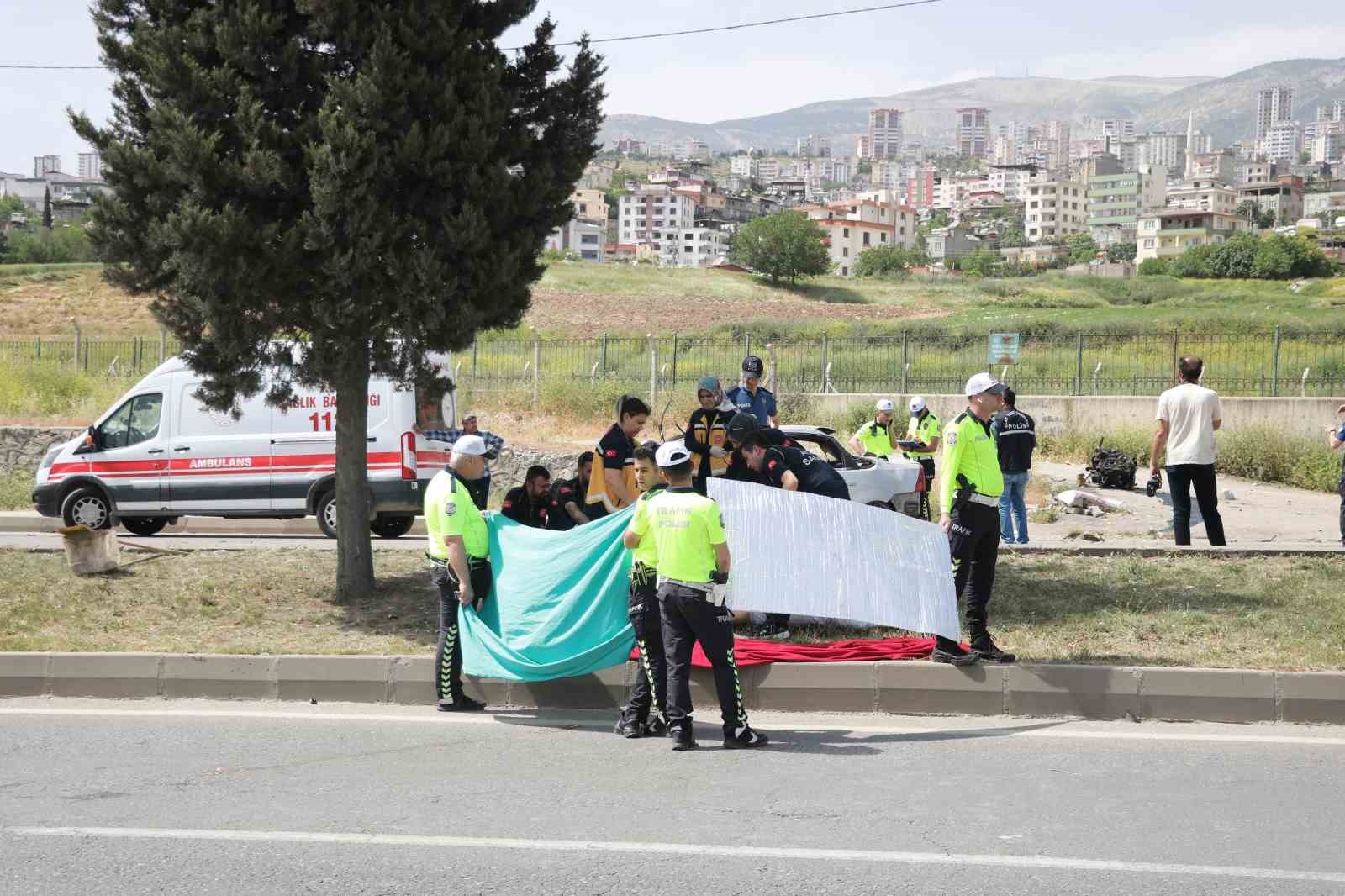 Kahramanmaraş’ta trafik kazası: 2 ölü, 2 yaralı