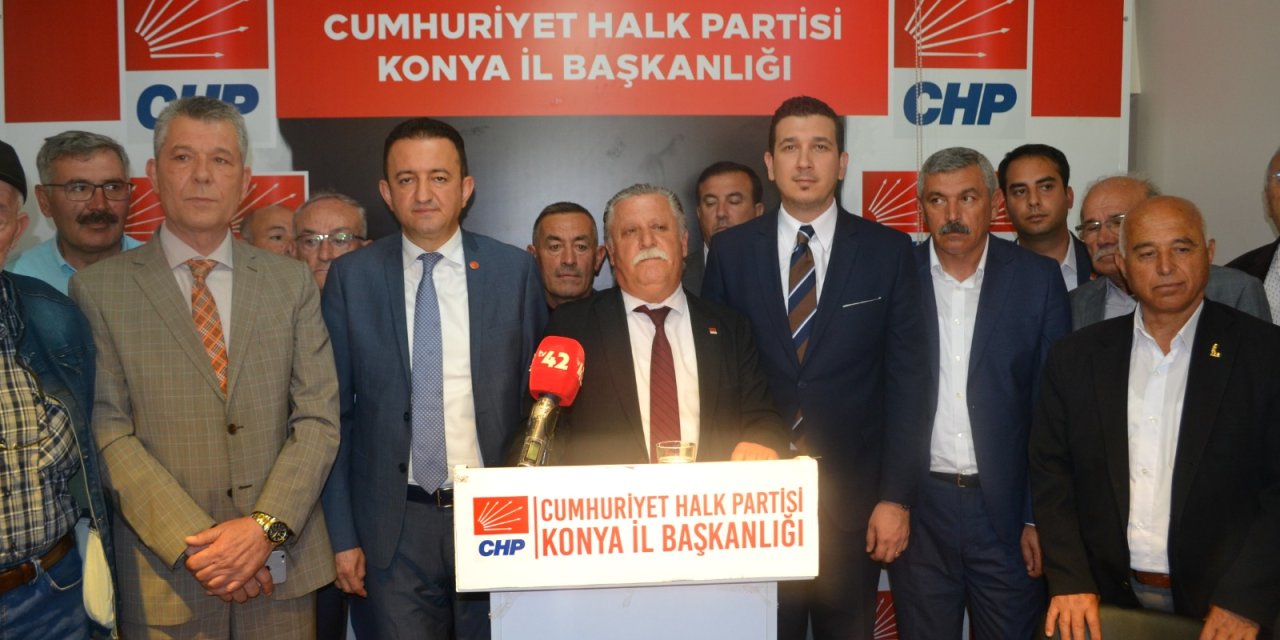 CHP'den Konyalılara teşekkür