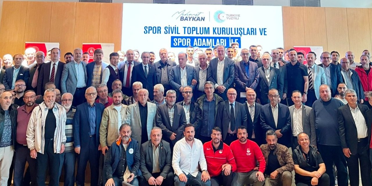 Konya Milletvekili Mehmet Baykan, spor ailesi ile vedalaştı