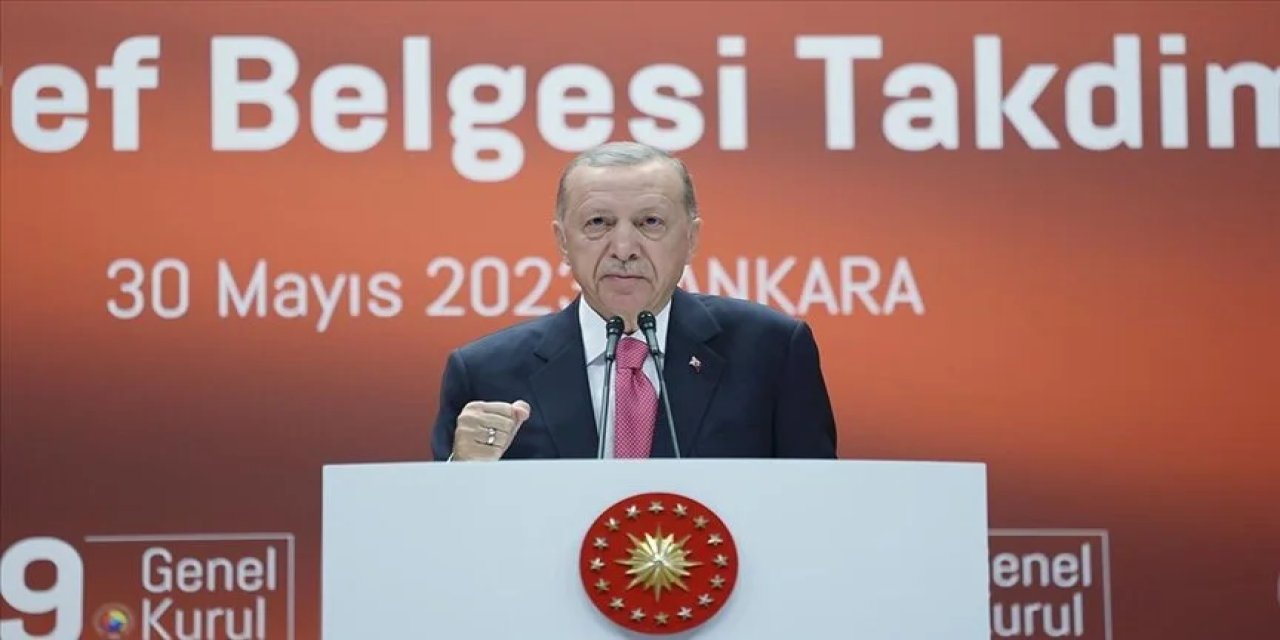 Erdoğan: Hedefimiz çevremizde bir güvenlik ve barış kuşağı tesis etmektir