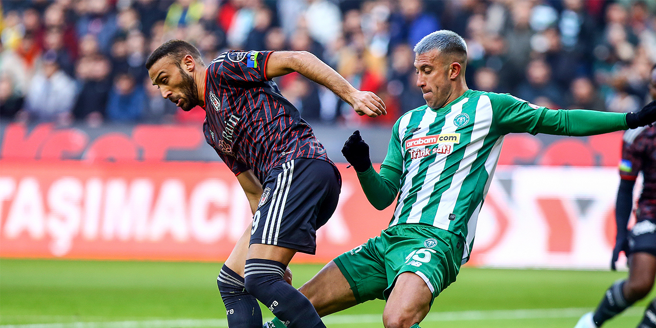 Beşiktaş-Konyaspor rekabetinde rakamlar