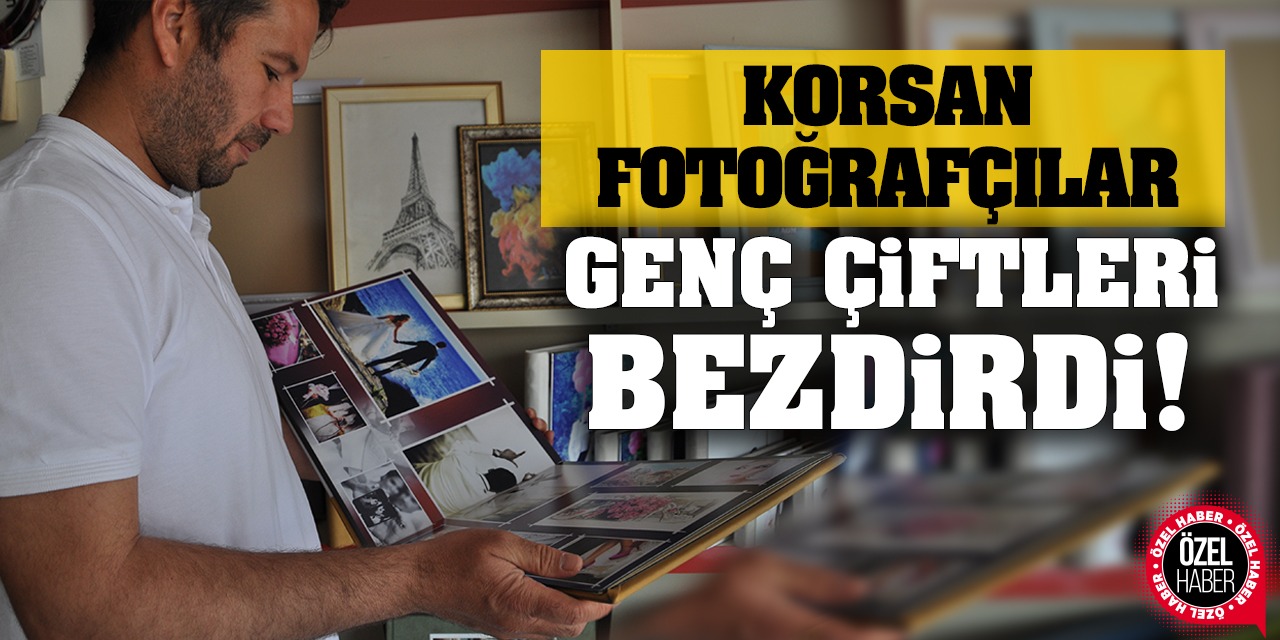 Konya'daki Korsan Fotoğrafçılar Genç Çiftleri Bezdirdi!