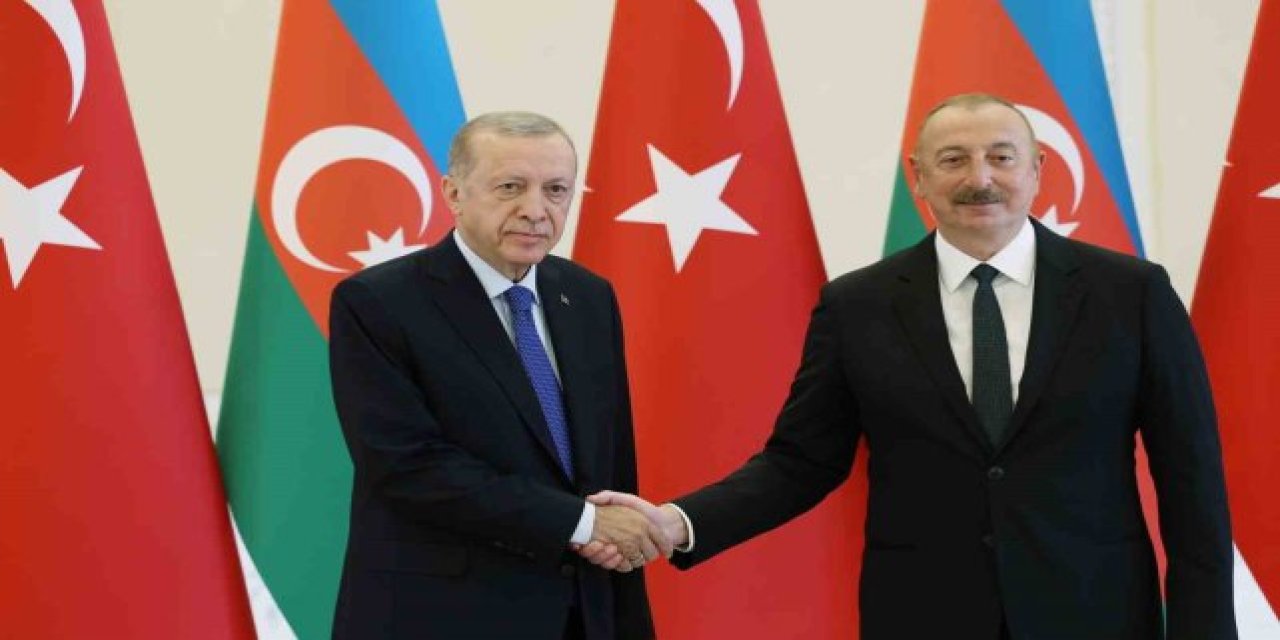 Cumhurbaşkanı Recep Tayyip Erdoğan, Bakü’de Aliyev’i ziyaret etti