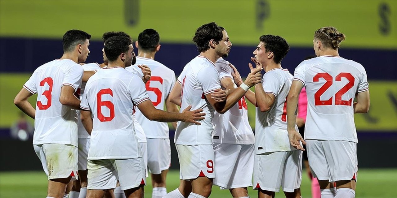 Ümit Milli Futbol Takımı, Bosna Hersek'i farklı geçti!