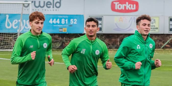 Konyaspor'da genç oyuncuların gözü Erzurum kampında!