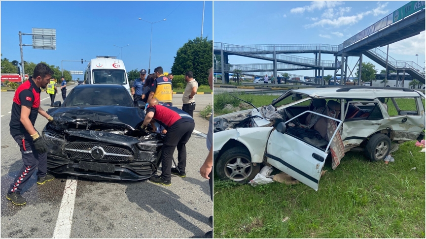 Galatasaraylı Barış Alper Yılmaz, trafik kazası geçirdi