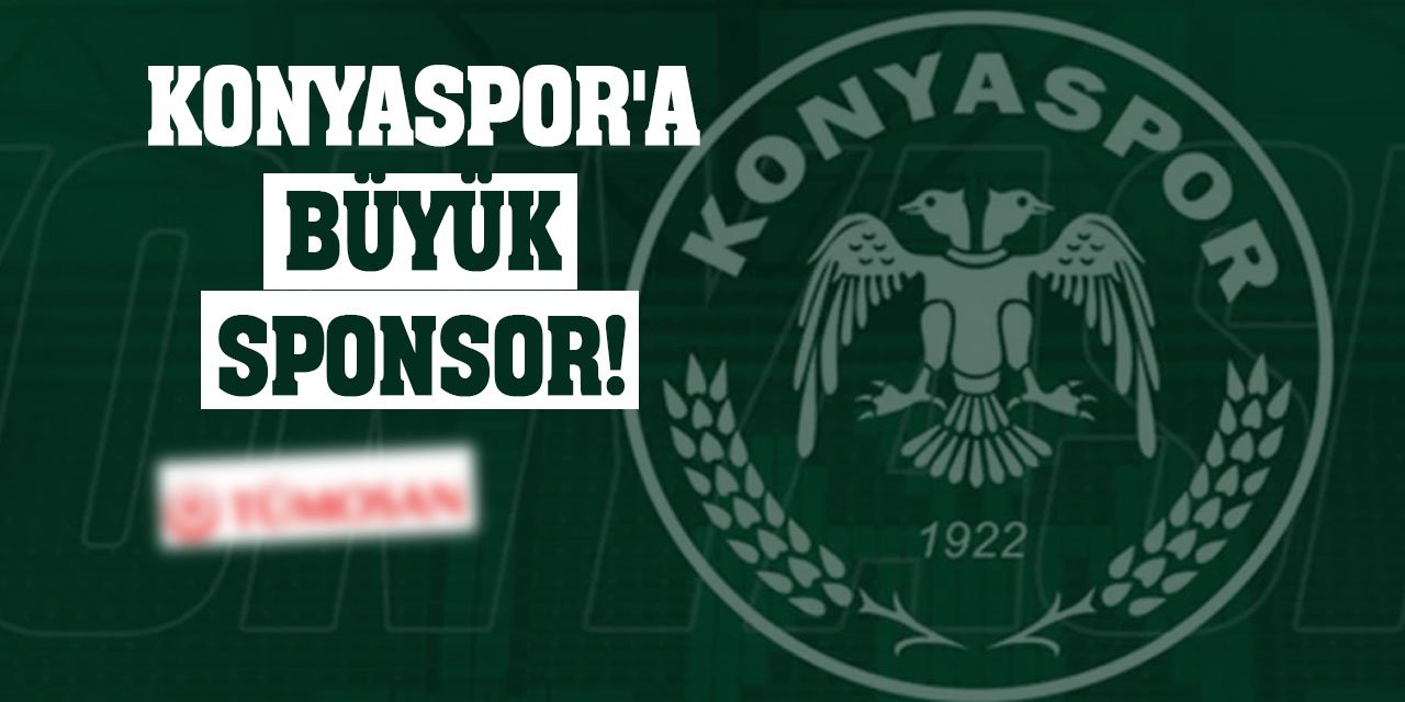 Konyaspor'a büyük sponsor!