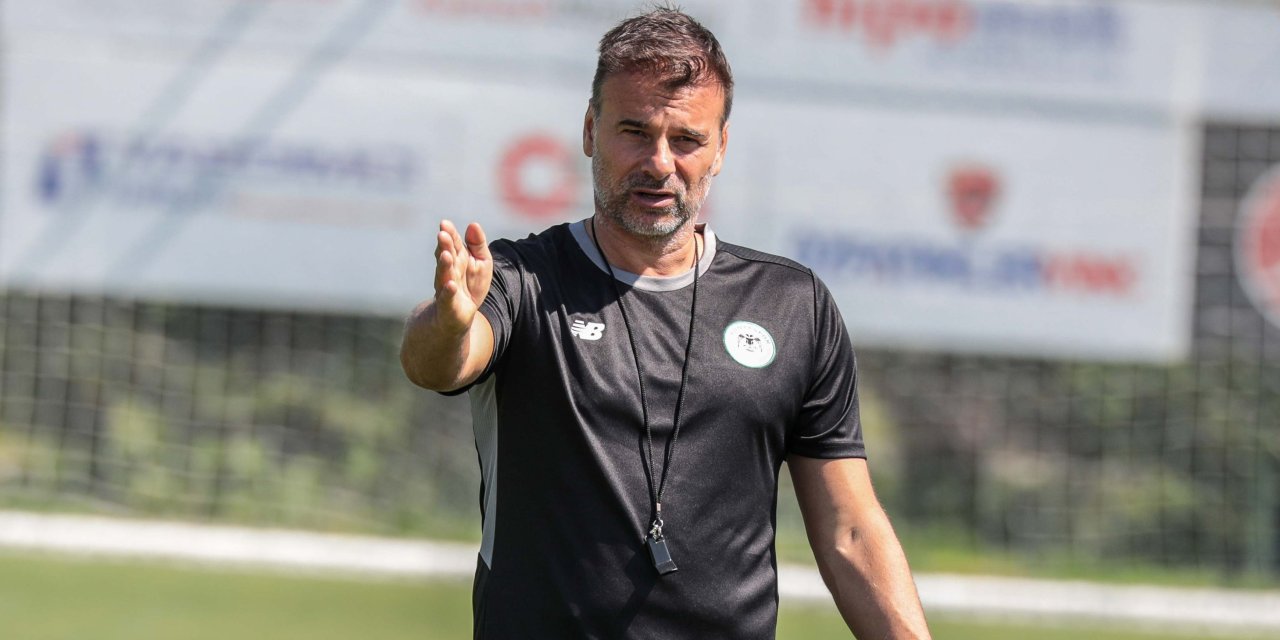 Konyaspor Teknik Direktörü Stanojevic açıklamalar yapacak