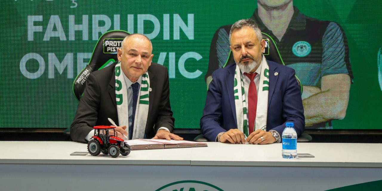 Konyaspor'da yeni teknik patron Ömerovic imzayı attı!