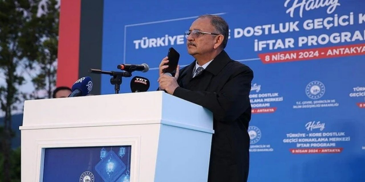 Cumhurbaşkanı Erdoğan'dan Hatay açıklaması