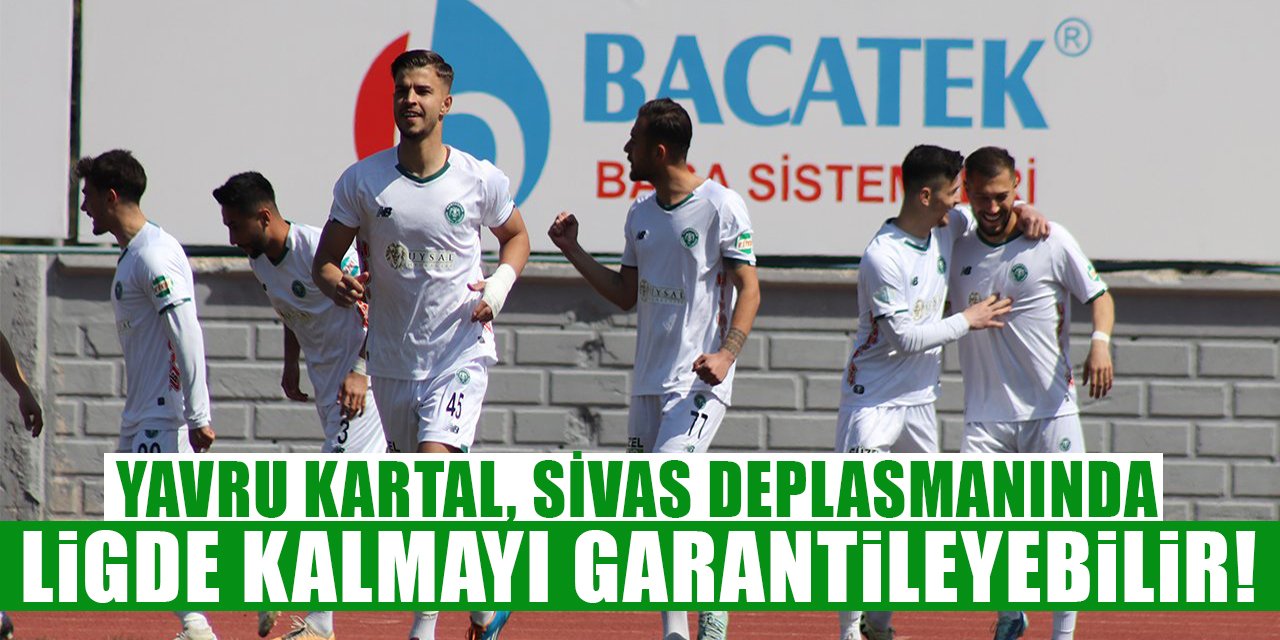 Yavru Kartal, Sivas deplasmanında ligde kalmayı garantileyebilir!