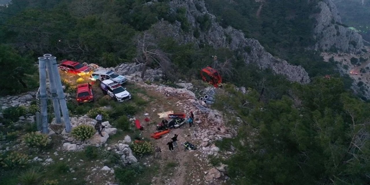 Antalya'daki teleferik kazasıyla ilgili soruşturma başlatıldı
