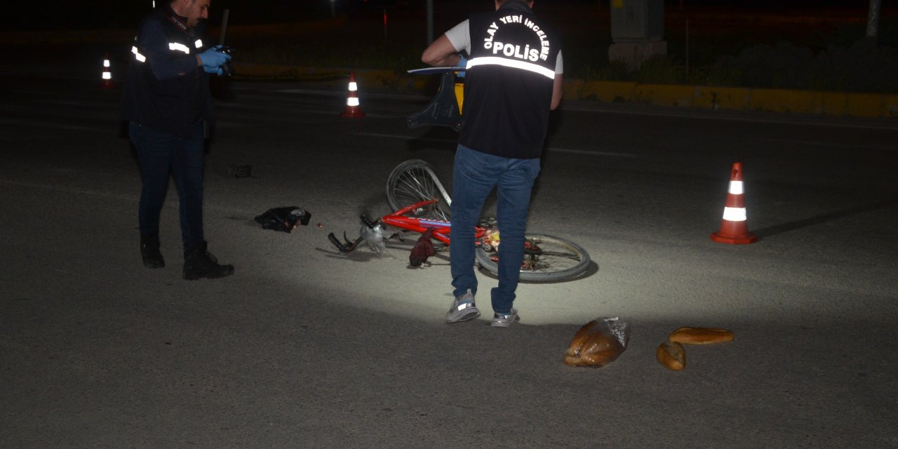 Konya'da bisiklete çarpan kamyon sürücü tutuklandı