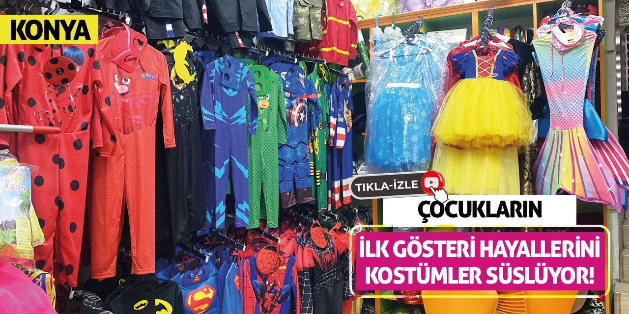 Çocukların İlk Gösteri Hayallerini Kostümler Süslüyor!